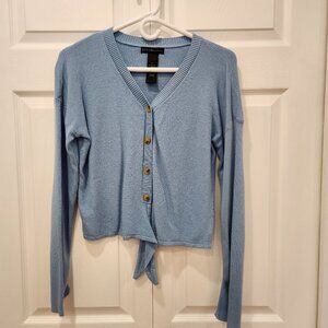 Design History Dirty Baby blue cardigan